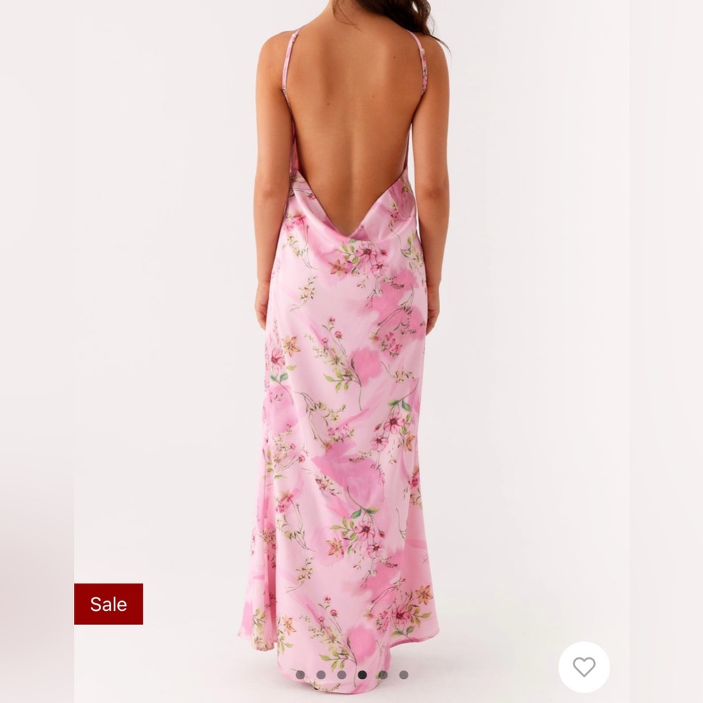 Peppermayo Pink Floral Maxi Dress - Picture 2 of 3